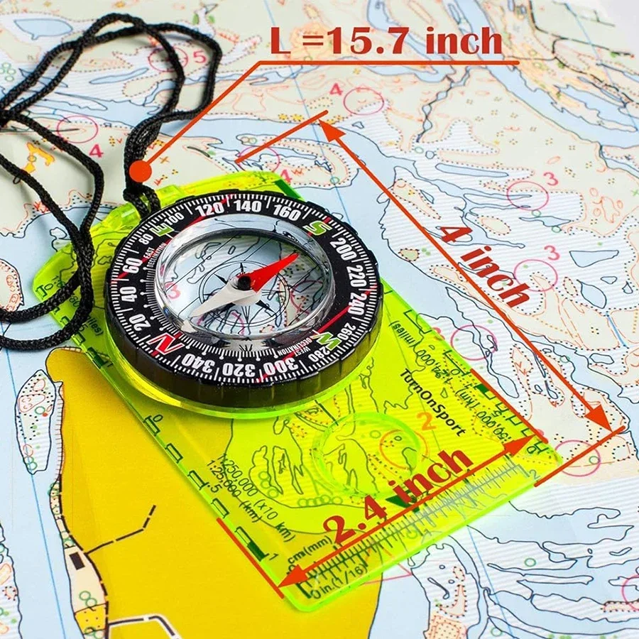 Waterproof Outdoor Camping Compass 6