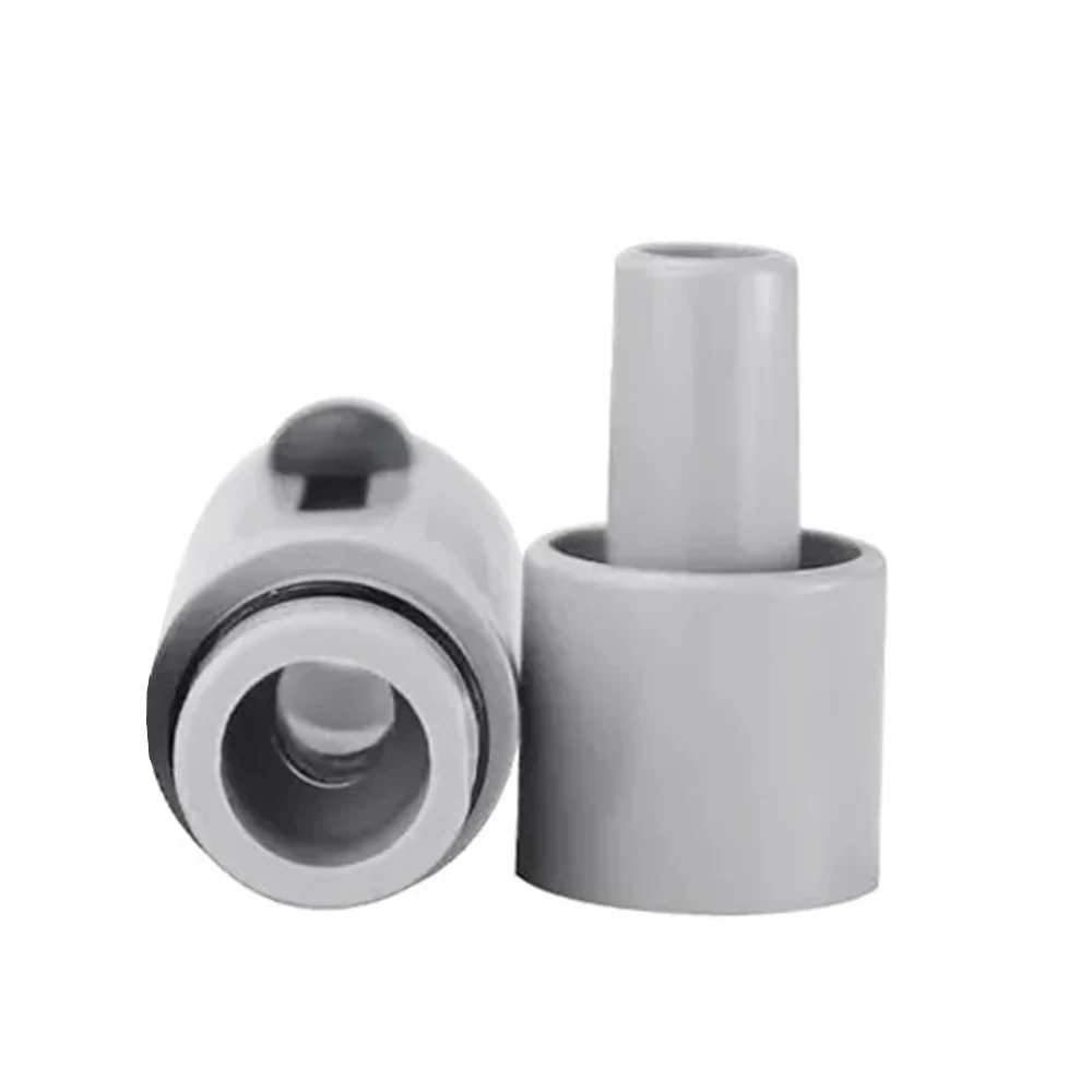 11/8mm Dental Saliva Swivel Suction Handle with Adjustable Valve Weak Suction Plastic Adapter Accessories