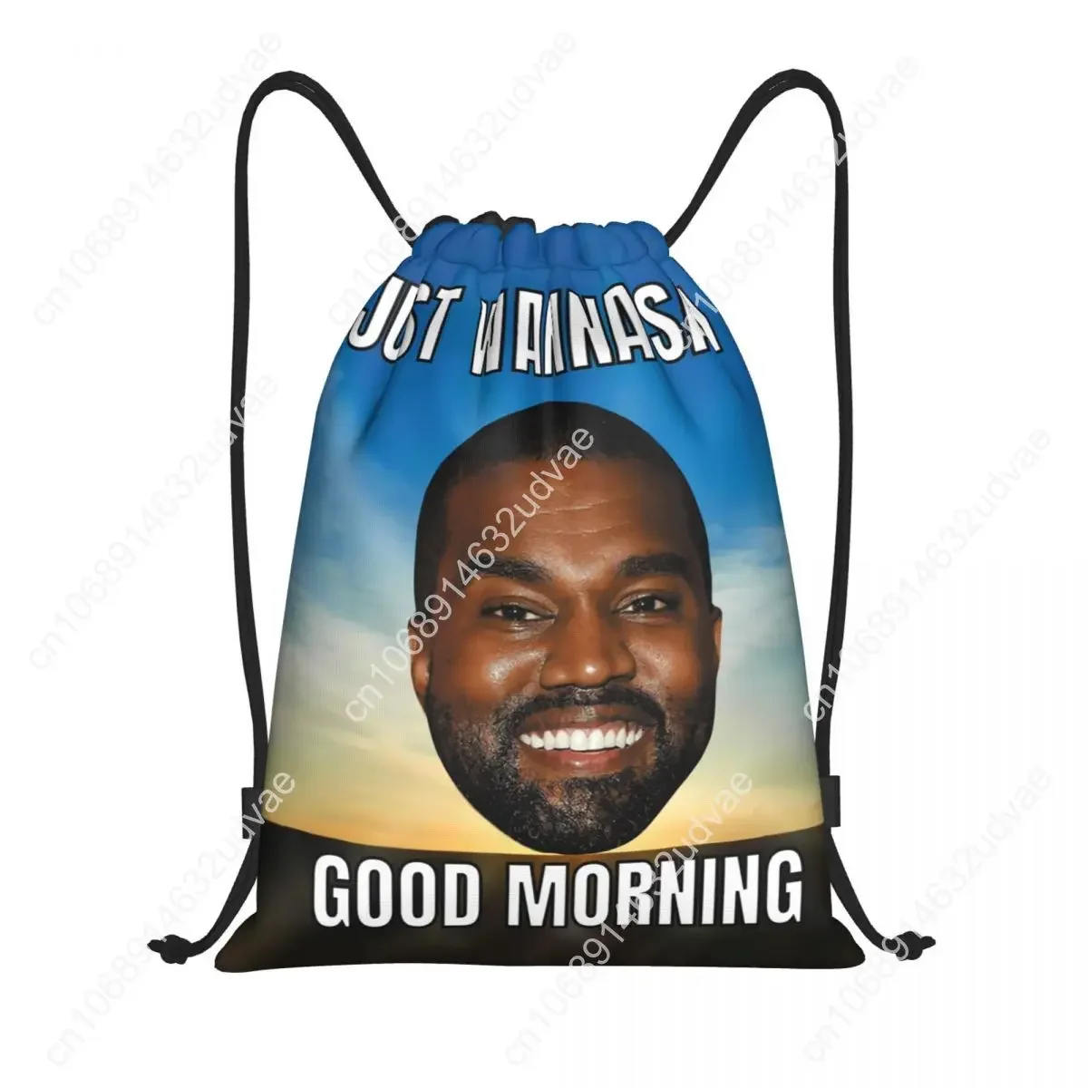 mochila-personalizada-kanye-west-good-morning-meme-com-cordao-para-homens-e-mulheres-bolsa-de-ginastica-leve-e-engracada