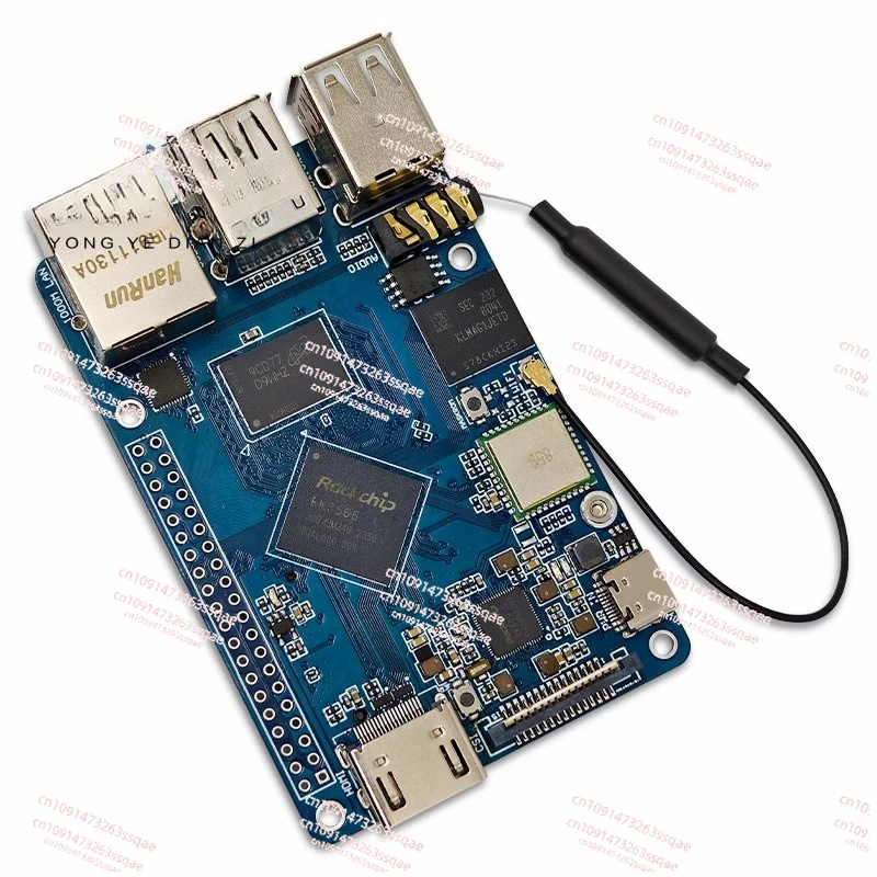 

Микрокомпьютер LCPI, плата разработки Rockchip RK3566 Микроконтроллер ARM LinuxAndroid с проводной сетью