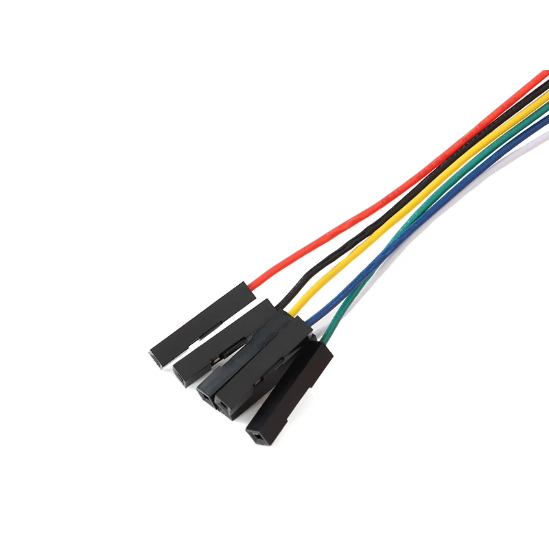 2Pcs 1.25mm to 2.54mm dupont cable 1pin female 2.54mm wire connector 1.25mm 2/3/4/5/6P wire harness 28AWG Length 20cm