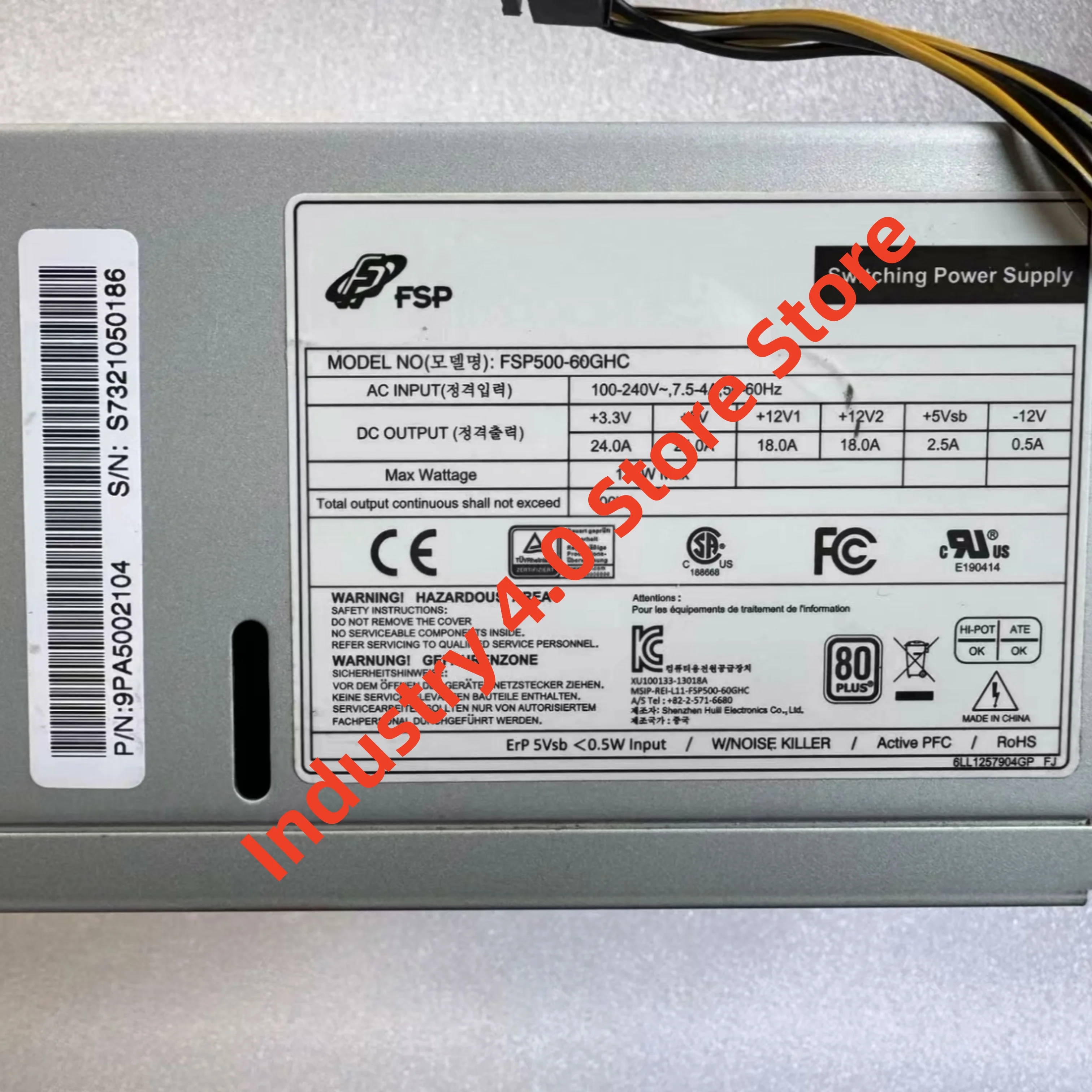 FSP500-60EPN(80) new in box FSP500-60GHC Industrial control computer power supply
