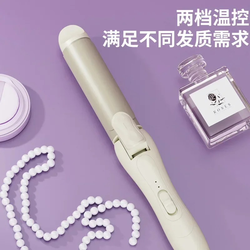 High quality  2-in-1 Curling Iron Splint Roll Does Not Hurt Hair Curl Hair Straightener Anti-scalding Straight Plate Clip