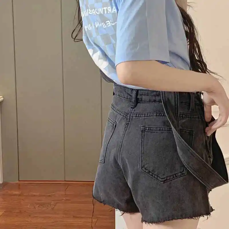 

Women's Rompers Playsuits Multipocket Beachwear Reduction Corduroy Contrasting Embroidered Student Preppy College Comfy Garment