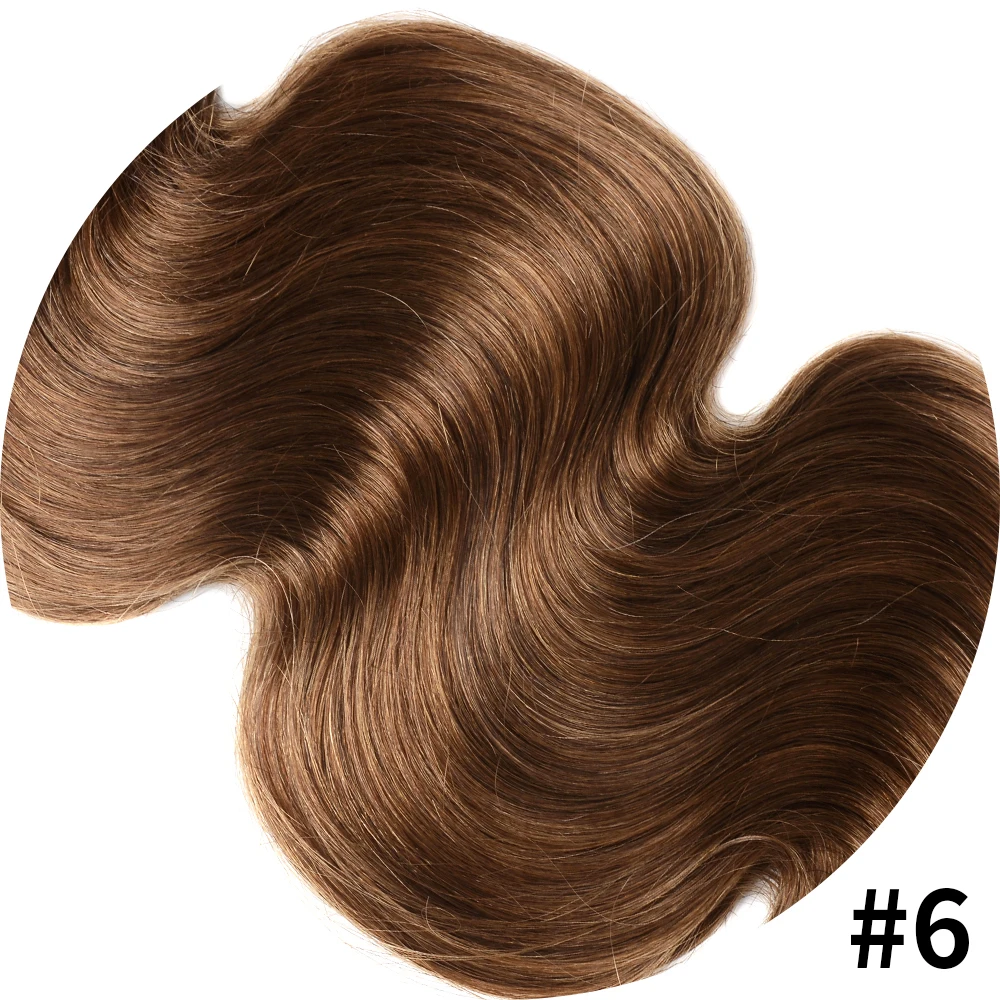 Veravicky 100G 120G 150G 16 "-24" Lichaam Golvend Haar Een Stuk Set 5 Clip in Hola Hair Extensions Haar met Verstelbare Visdraad