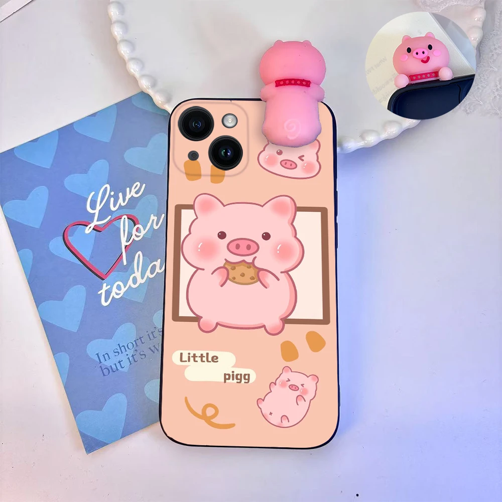 Trendy 3D Pig Case … - image