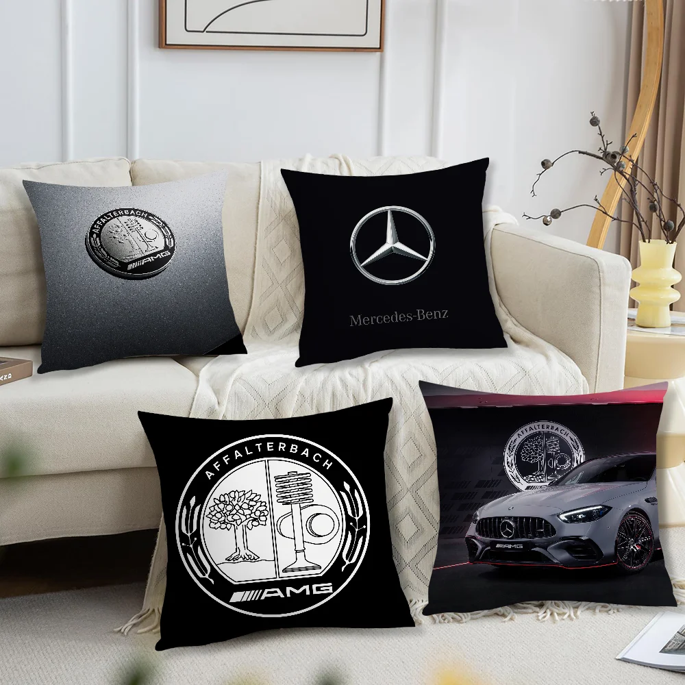 cushion Car cover For Home Bedroom Room Sports Decoration Living Room M-Mercedes Sofa Pillow Case Suitable