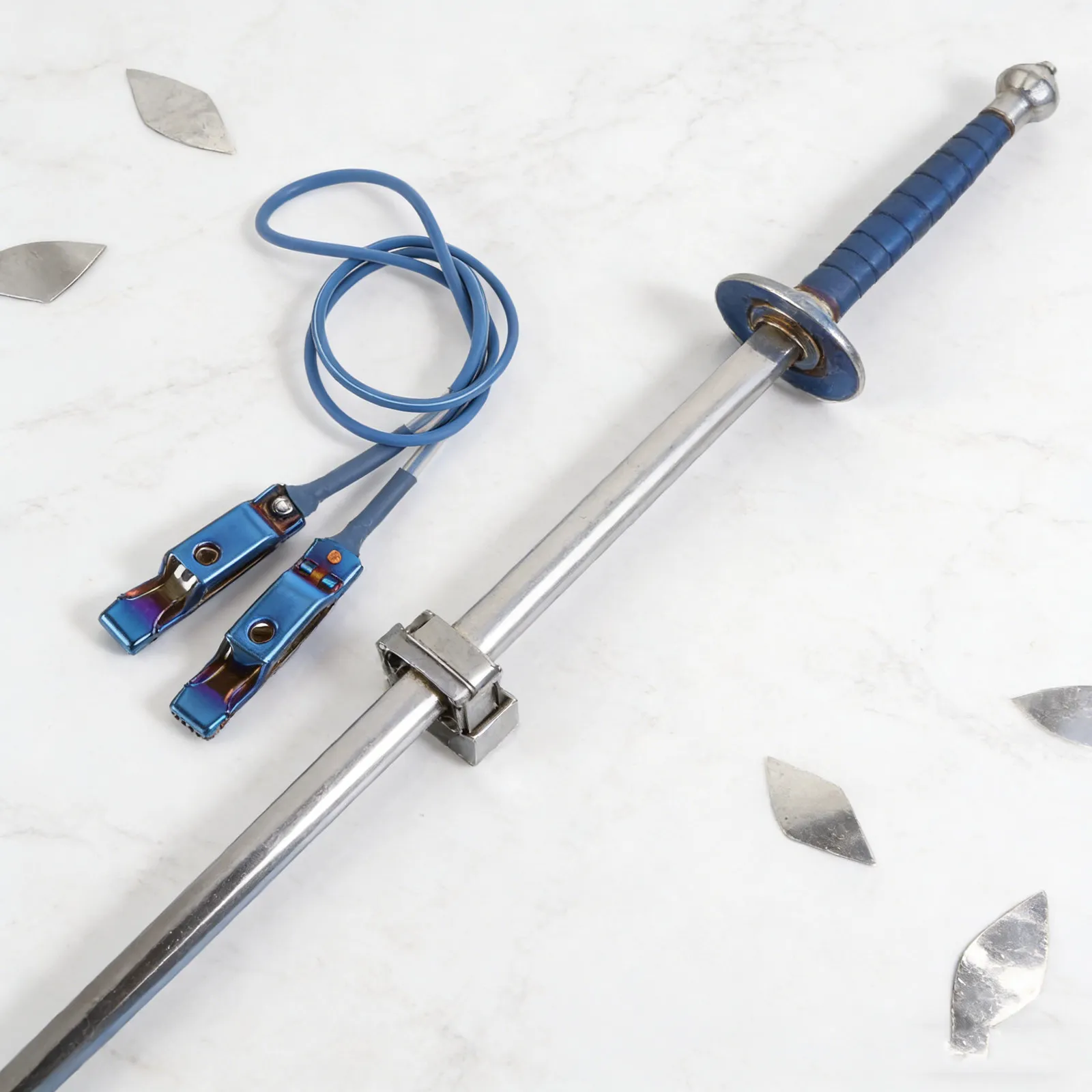 

Кабель для фехтования (эпье), высокопроводящий провод для маски-фольги, быстроразъемный, прочный, гибкий, немецкий стиль, для спорта