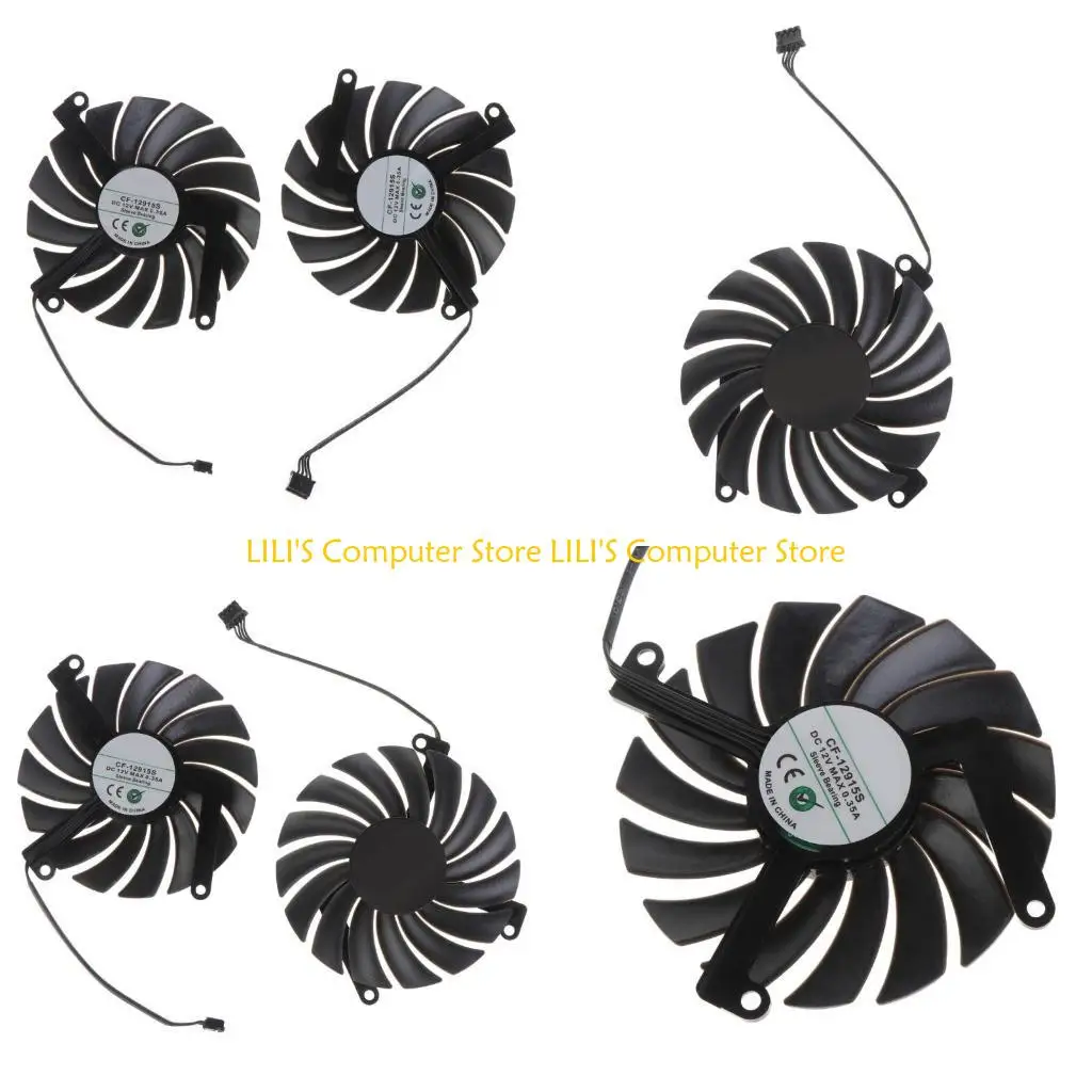 

A52B 85MM GPU FAN 4PIN CF-12915S RTX3060 3080 Replacement For RTX 3080 RTX3070 3060TI RTX3060 3050 Video Card Cooling Fans