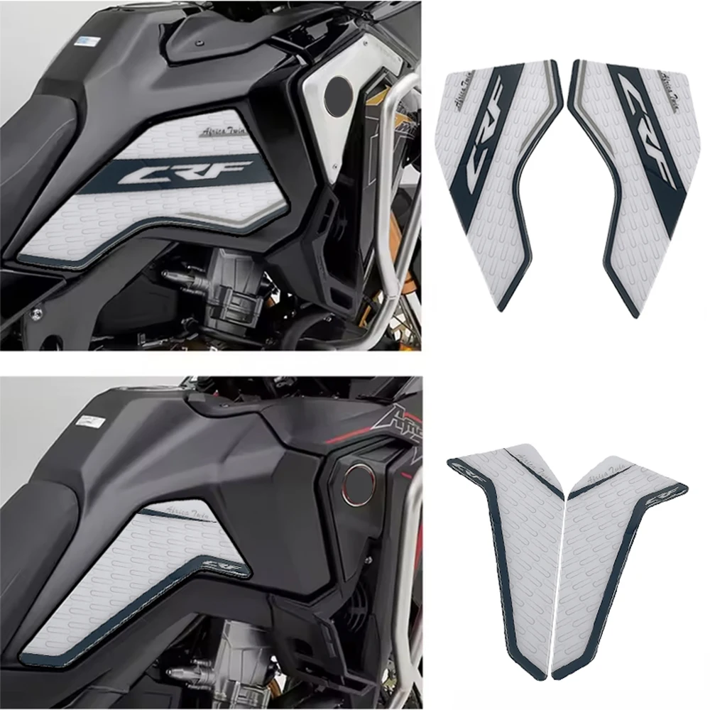 

NEW Motorcycle Non-Slip Side Fuel Tank Pad 3D Stickers For Honda CRF1100L CRF 1100 L Africa Twin 2020 2021 2022