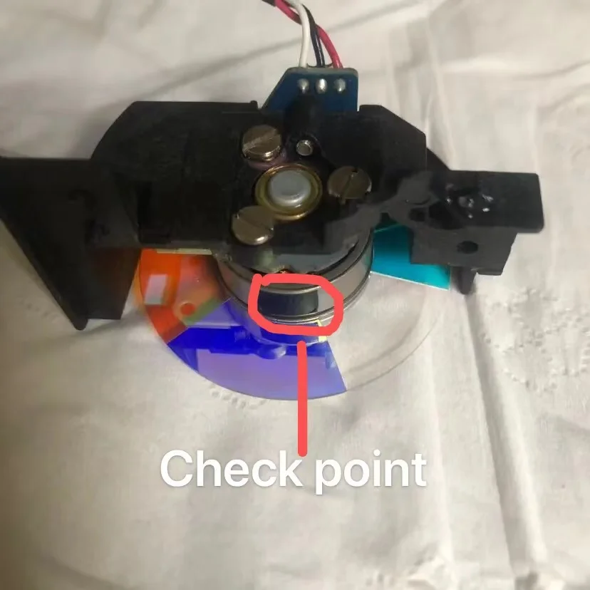 AWO REPLACEMENT Original Projector color wheel For Hitevision HT-D486 HT-D482 HT-D386 HT-D382 HT-D200 DLP Projector