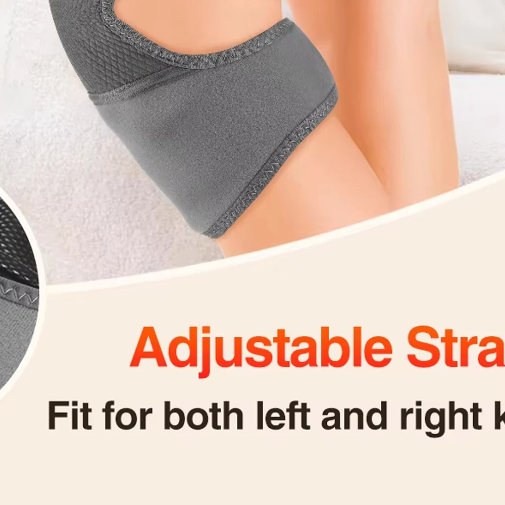 

Беспроводной массажер для колена с подогревом, подушечки для плеч, локтя, поддержка мышц, горячий компресс, уменьшение стресса, здоровье суставов