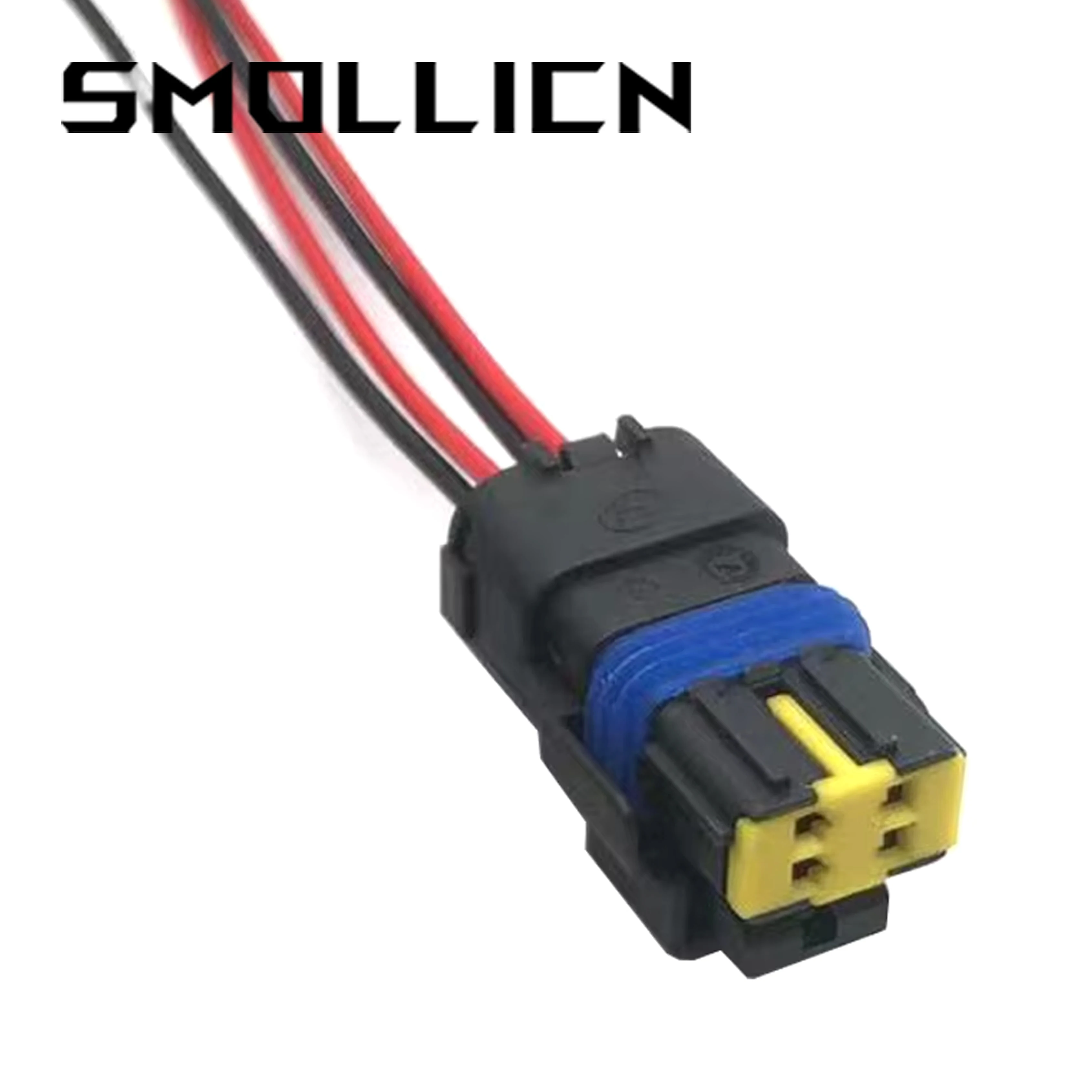 1 Pcs 4 Pin PL042S0049  Car Petrol Pump Plug Female Waterproof Electrical Connector With Pigtail For Renault Peugeot Citroen