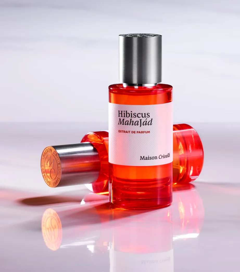 

Hibiscus MahaJád Extrait de Parfum: Rich Floral Scent, Amber Liquid for Unisex