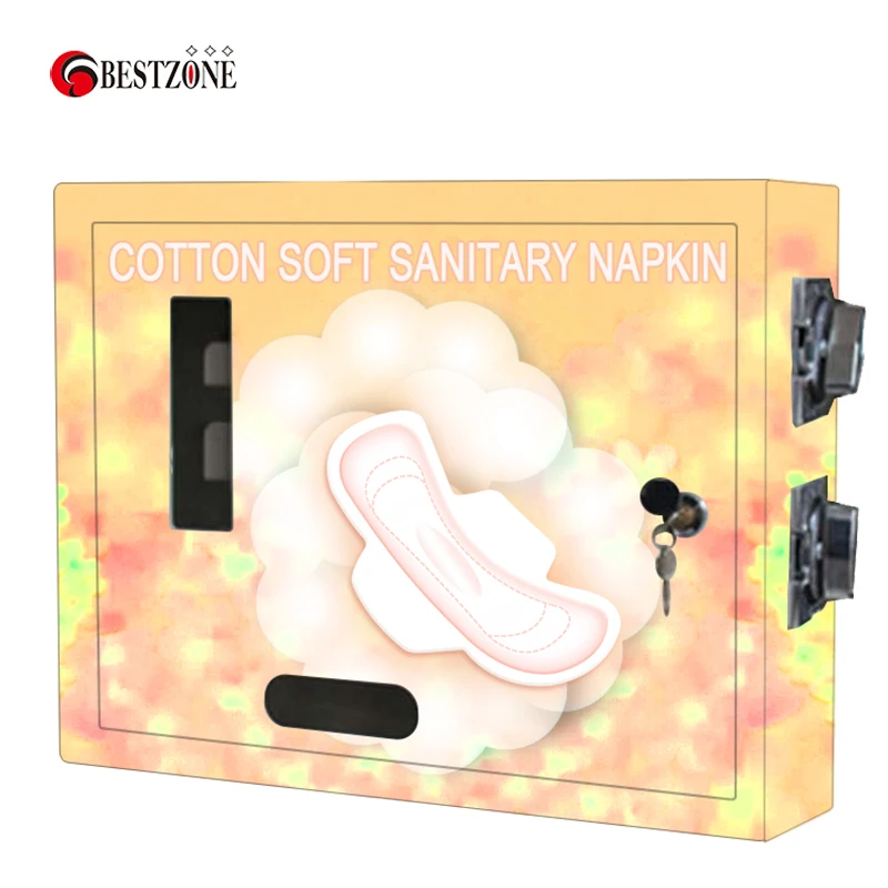 Mini Bathroom Tissue Vending Machine Condom Sanitary Pads Vending Machine