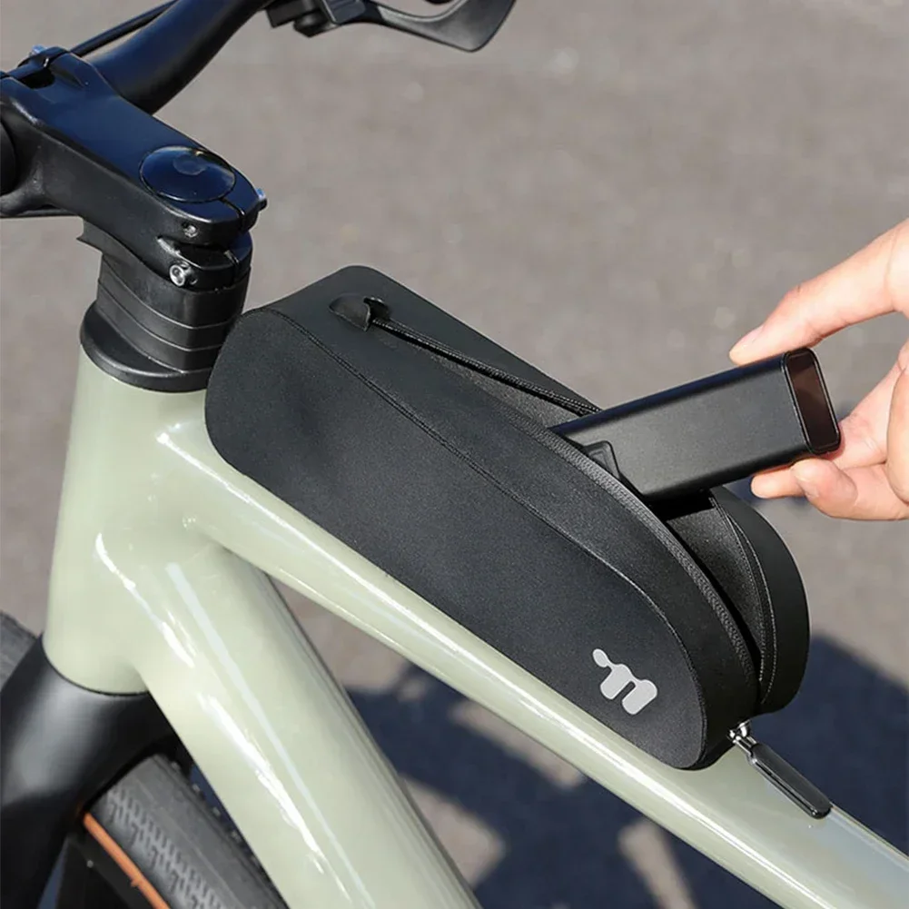

0.7L Bicycle Top Tube Bag TPU Cycling Tools Storage Bag Cycling Front Bag for MTB Road Bike Accessories