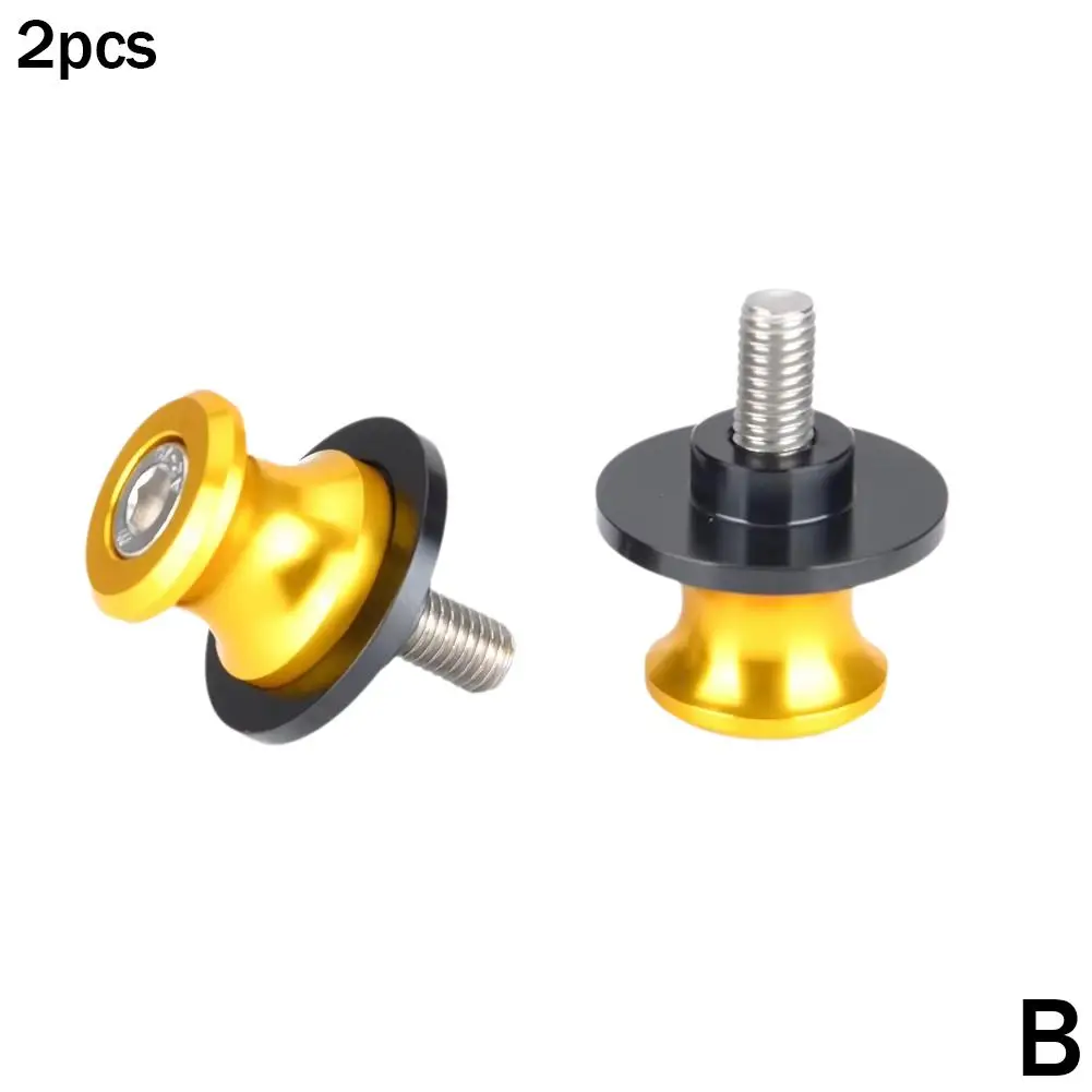 Swingarm بكرات المنزلق لسوزوكي 125/150/600/750/1000 GSX-S 950 فولت-ستروم 650/1050 GSXR150 GSXR125 حامل دراجة نارية المسمار M8 A6X1 #5