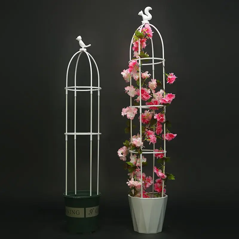 Climbing Plant Trellis Garden Tomato Support Cages For Flowers Plants Support Frame Trellis Climbing DIY Flower Vines Pot Stand