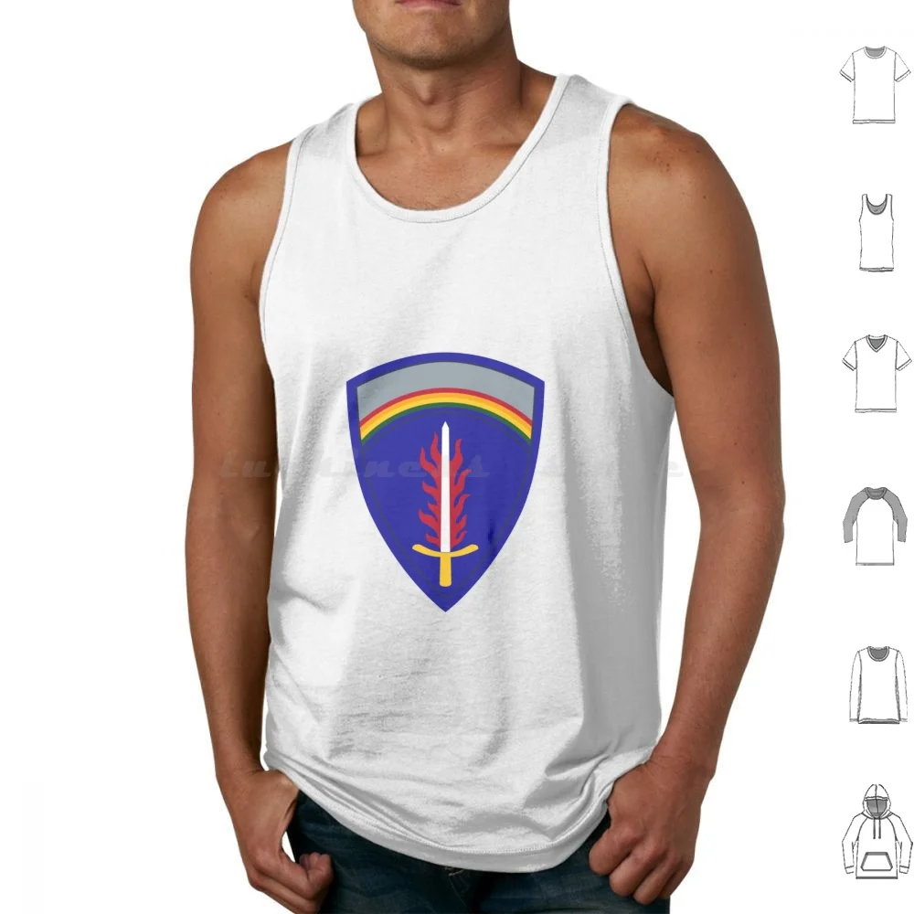 United States Army Shaef Headquarters Allied Expeditionary Force Tank Tops Vest Sleeveless United States Army Shaef