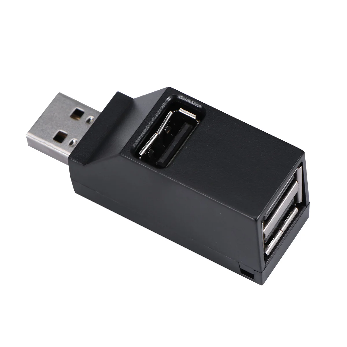

Hub Expansion Hub Usb 2.0 Multi Port Splitter Adapter 3-Port Plug Play For Hard Drives Laptops Desktops Usb Mouse Keyboard