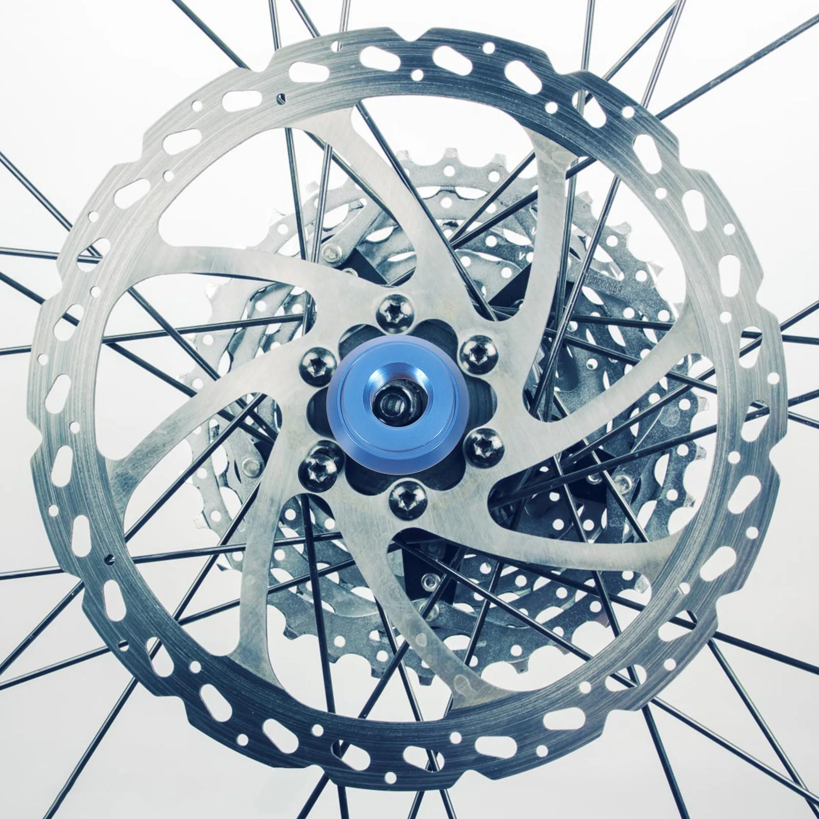 

2pcs M10 Aluminum Alloy Axle Nut For Rear Wheel Quick Release Golden Lightweight Durable Hub Nut Cycling