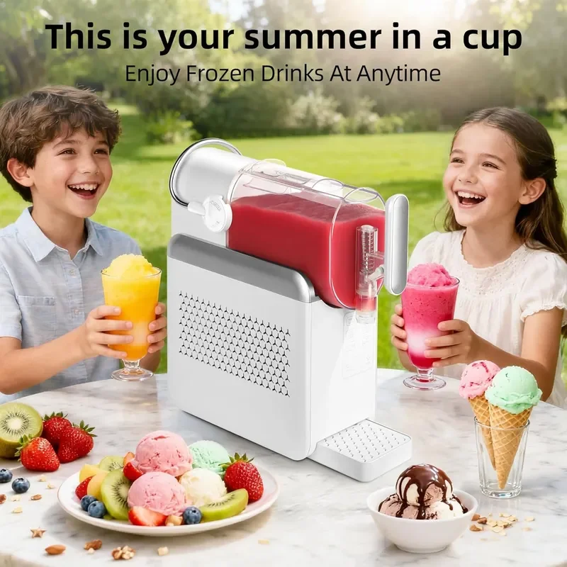 Portable Mini Smoothie Maker with Touch Screen for Cold Drinks and Shaved Ice Australian Standard Compliant Compact