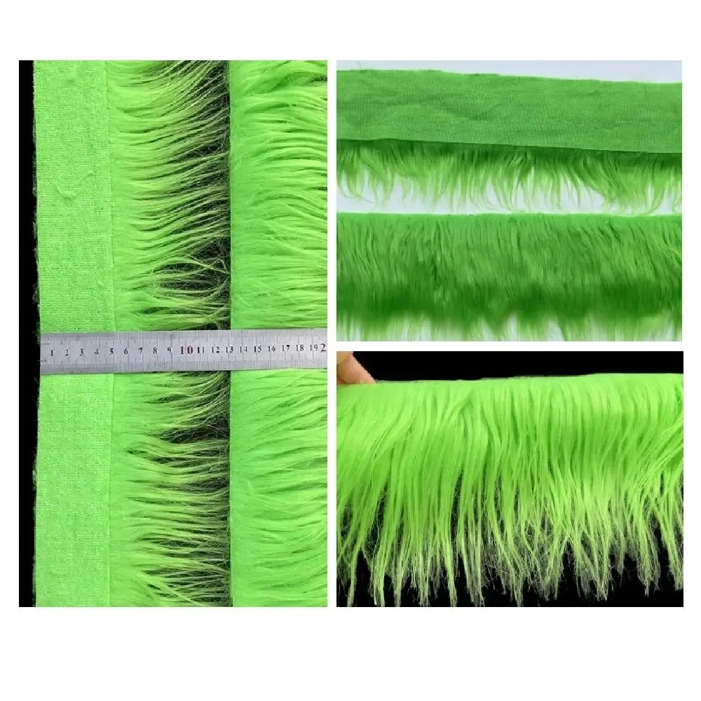 صياغة المواد DIY فو الفراء الشريط رقيق لينة التشذيب النسيج كوتابل قابل للغسل عيد الميلاد حزب الدعائم هالوين زي