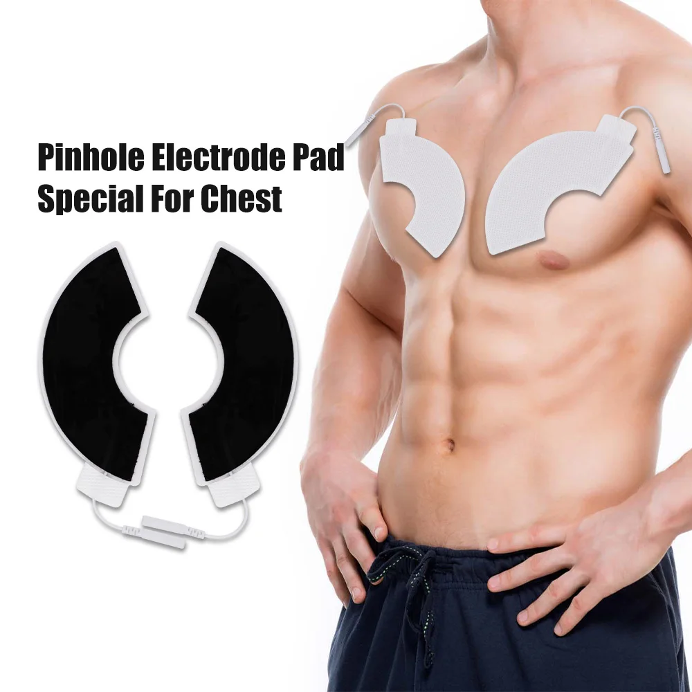 50pc TENS Electrode Pad for Breast Tens Pulse Massager Physiotherapy EMS Muscle Stimulator Replacement Gel Patch Massage Sticker