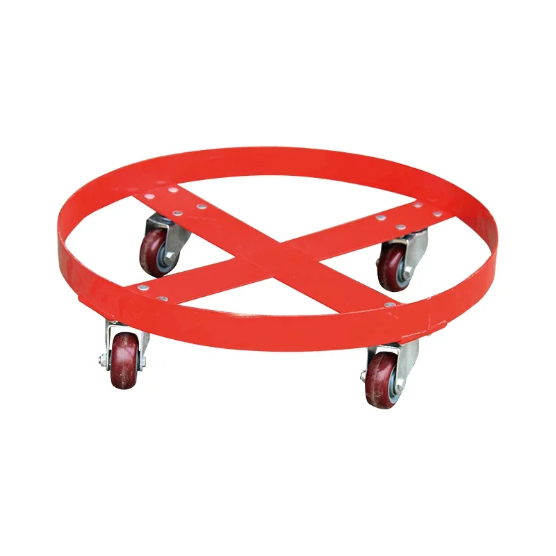 

FOR Translational oil drum truck Stainless steel 304 oil drum base Four-wheel oil