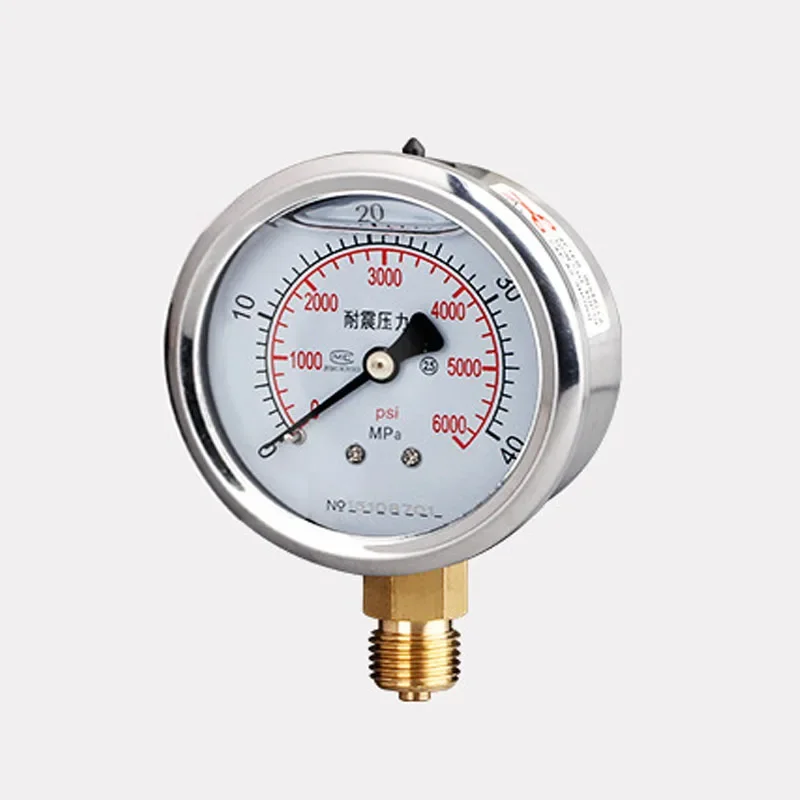 Manometer Pressure Gauge Bourdon Tubes Mechanical Air Pressure Gauges For Gaseous And Liquid Media Manometer Vacuum Pressure