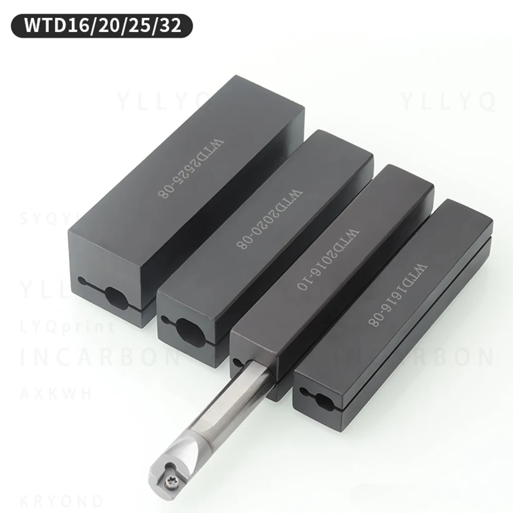 Lathe Tool Sleeve Tungsten Steel Seismic Boring Holder Small Diameter Cutting Bracket 16x16mm 20x20mm for 4-10mm Tools
