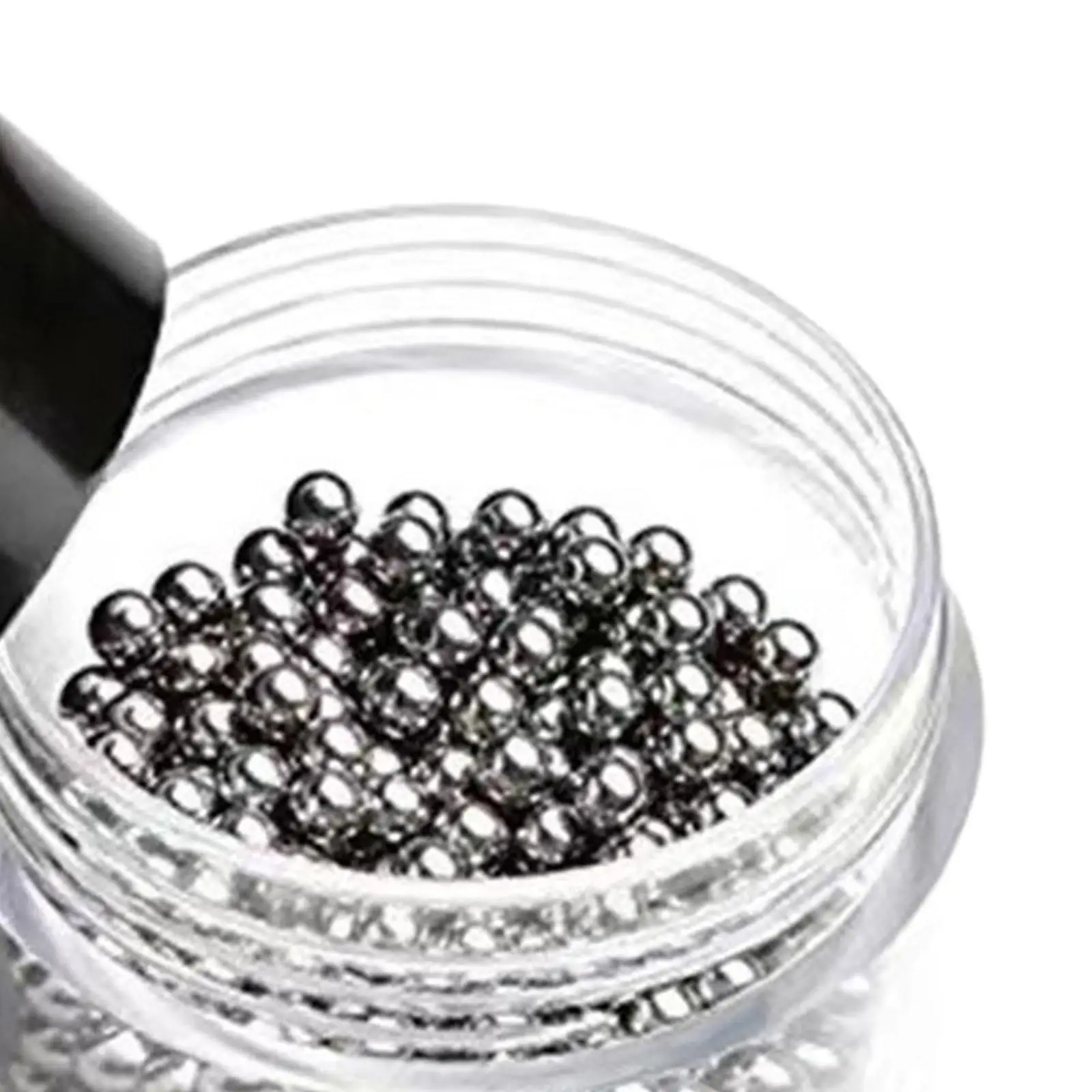 Stainless Steel Cleaning Beads Flexible Water Cup Washer Decanter Cleaning Balls for Kitchen Household Coffee Shop Water Bottle