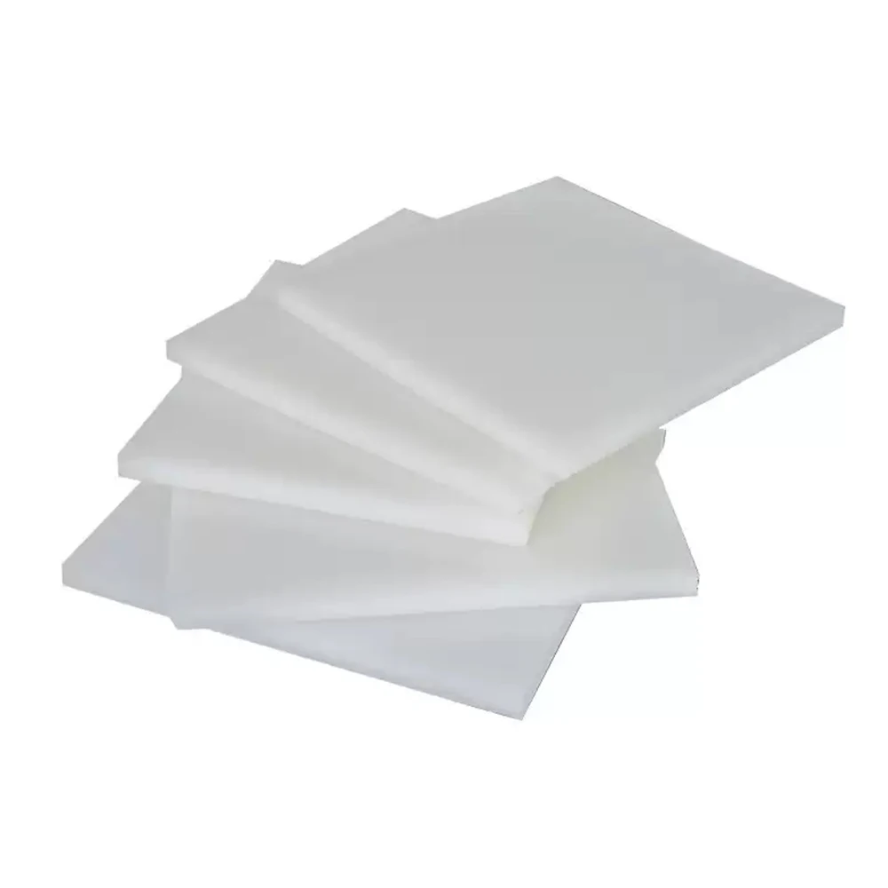1 قطعة سمك 1-20 مللي متر الأبيض الغذاء الصف PP صفائح بلاستيكية لوحة 200x1000 300x300 300x400 400x400 400x600 لوح من البولي بروبلين