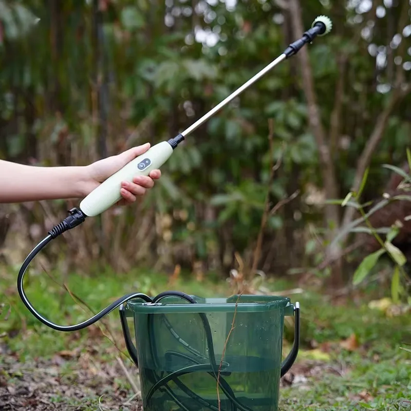 

Convenient Electric Garden Watering Sprayer Telescopic Portable Powered Sprayer Plant Watering Fertilizing Pest Control Tool