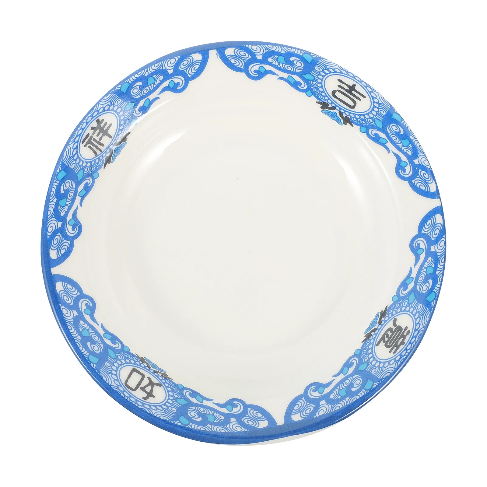 

Party Pastry Serving Dish Round Fruit Shallow Food Plate Reusable Plastic Plates Snack Dessert Tray for Restaurant Picnic