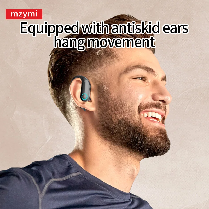 mzymi Wireless Earbuds G37 Open Ear Headphones Earhook Hifi Sound Bluetooth 5.3 Headset OEM Sport Running Earphone For XIAOMI