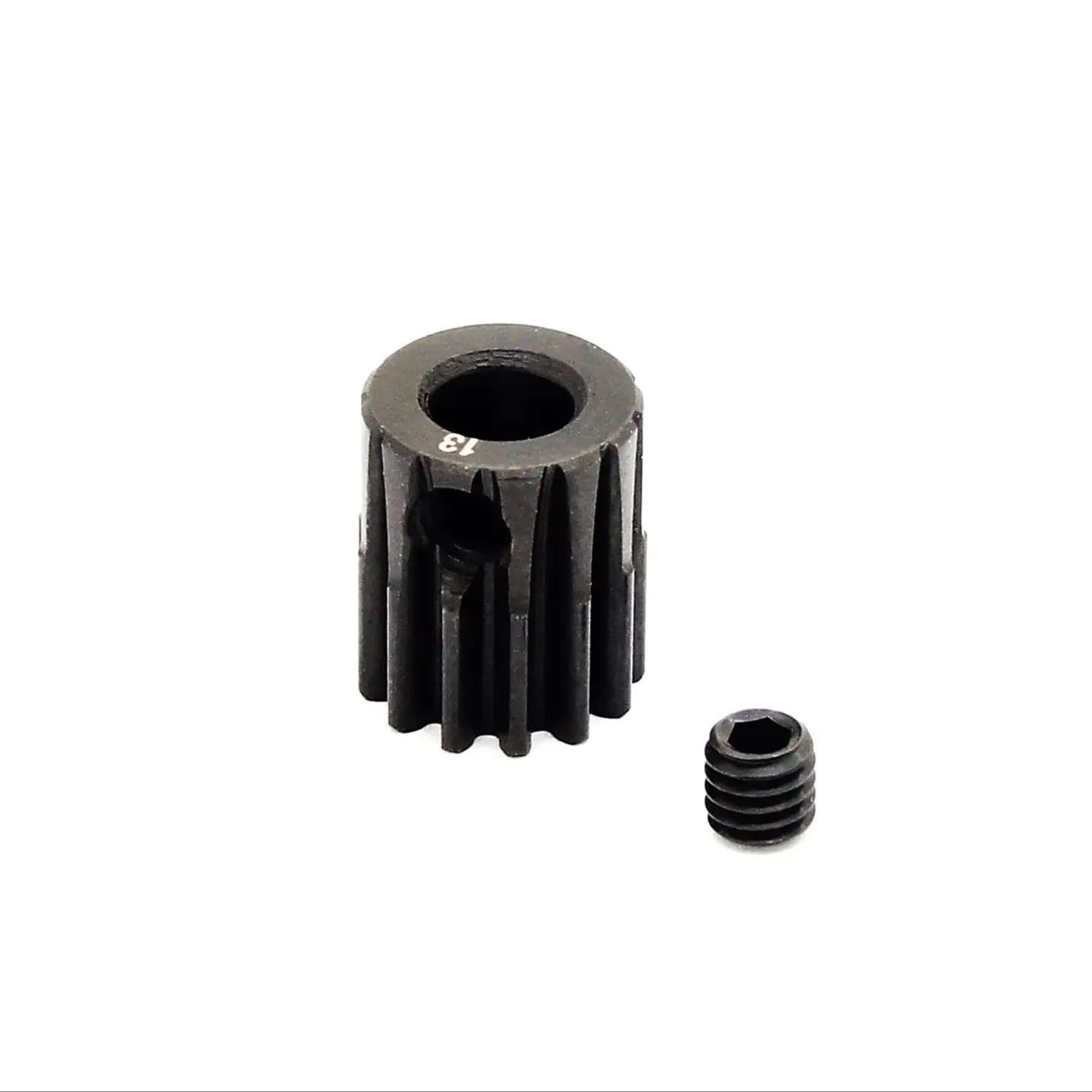 Hobbyking 0.7M Hardened Steel Helicopter Pinion Gear 5mm Shaft - 13T