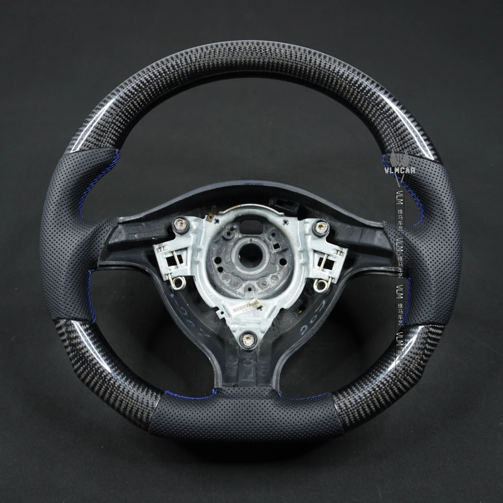 VLMCAR Private Carbon Fiber Steering Wheel For Volkswagen Golf GTI MK4 B5 VW Jetta Passat Hand Made Customization Spare Parts