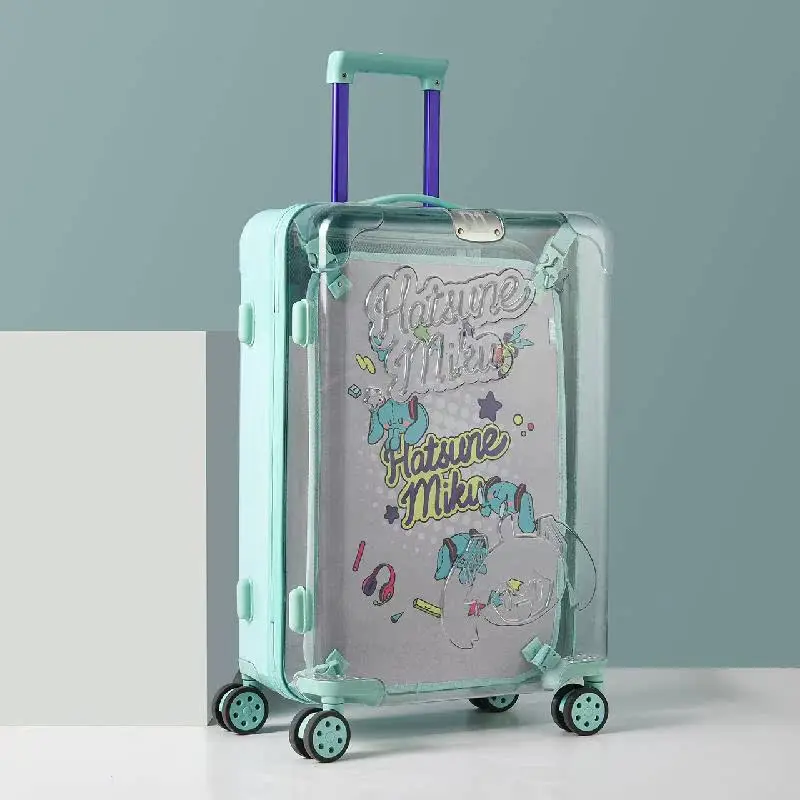 Oryginalny Bemoe Hatsune Miku towarzyszący przyszłość typ bólu wielofunkcyjny wyświetlacz bagażnik 20 cali Kawaii dziewczyna prezenty