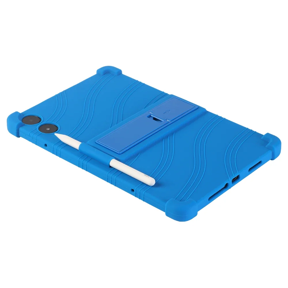 Para xiaomi poco pad 12.1 polegada capa à prova de choque teclast silicone suporte escudo protetor 2024 flexível resistente a riscos capa macia