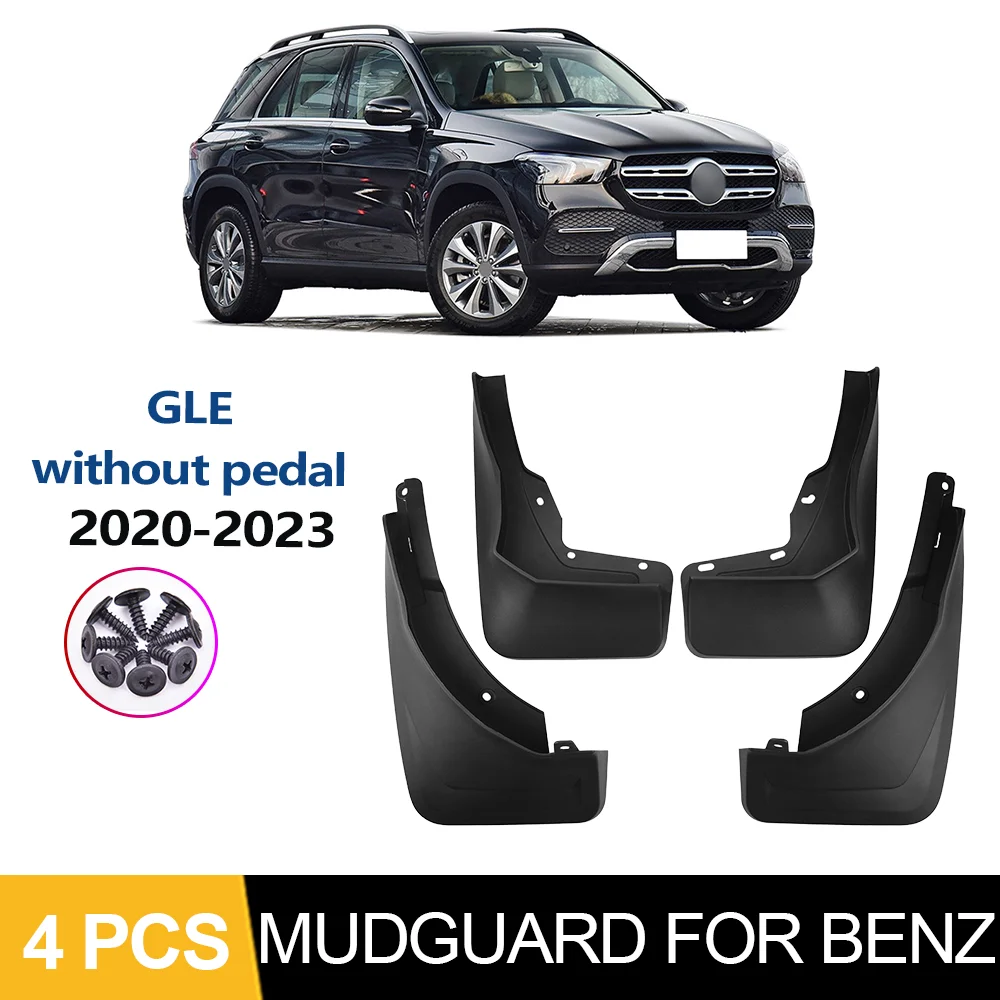 

Auto Car Wheels Fenders Car Mudguards For Mercedes-Benz GLE Accessories 2020 2021 2023 Mud Flaps Splash Guard Front Rear Fender