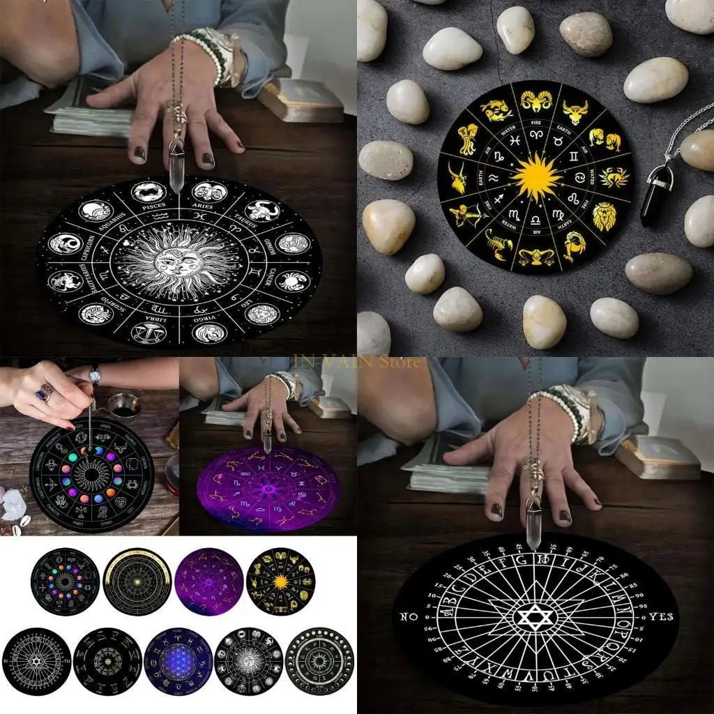 

M5TC Divination Makulum Board Круглый доска Доска Доска Доска.
