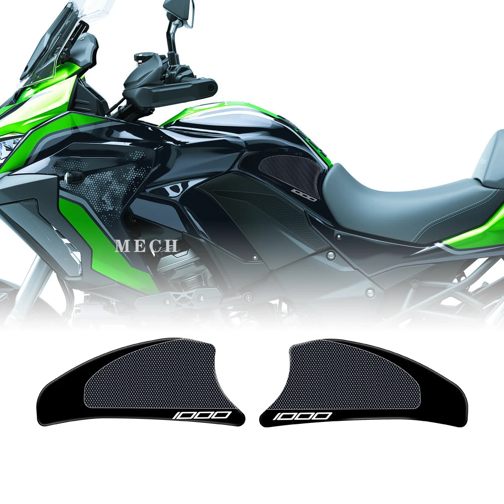 For KAWASAKI VERSYS 1000 VERSYS1000 SE LT 2016 - 2022 Sticker 3D Tank pad Stickers Oil Gas Protector Cover Decoration