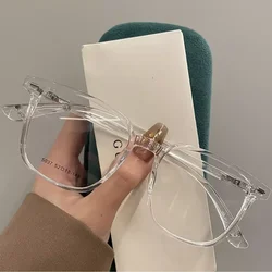 Fashion Retro Photochromic Glasses Vintage Square Frame Chameleon Eyewear Women Men Color Change Sunglasse