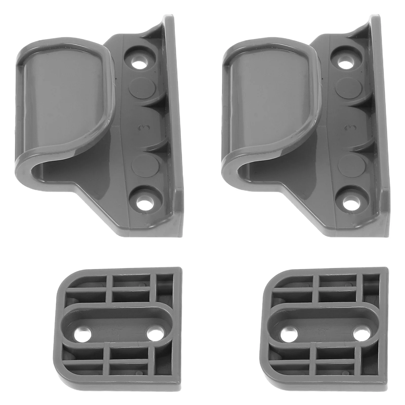 

1 Set Child Safety Gate Parts: Adjustable Plastic Playpen Base Stabilizer Connectors For Doorway Stair Fence Baby Gate Extension