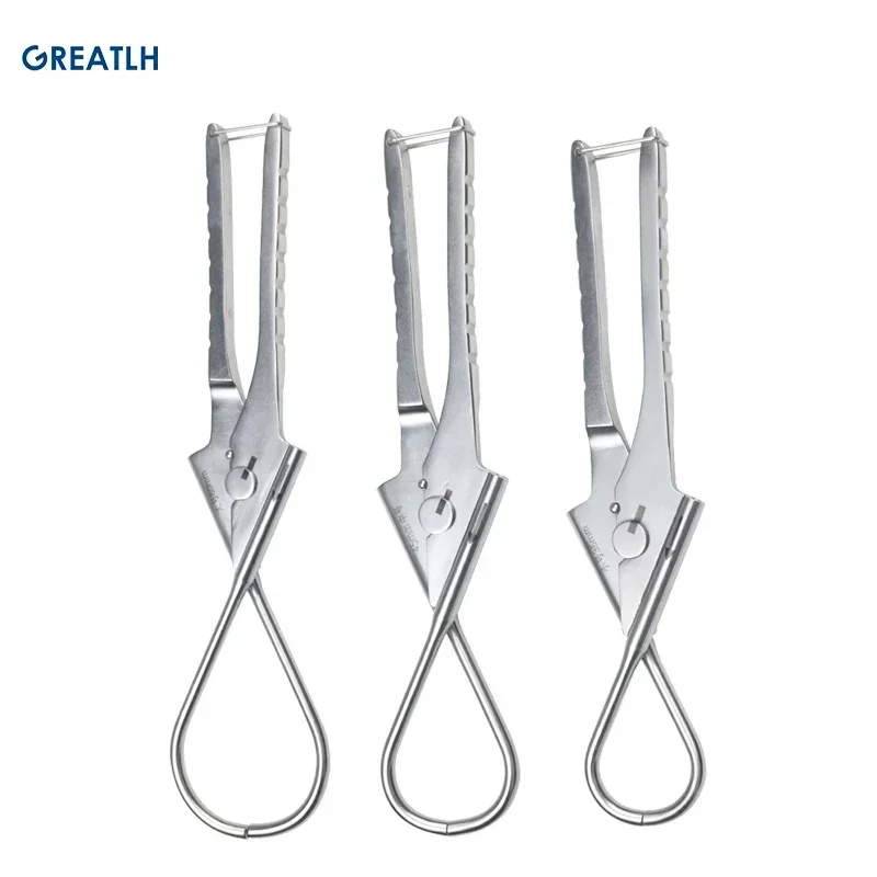 

GREATLH Orthopedic Bone Wire Passers Wire Guide Stainless Steel Orthopedic Surgery Instrument Pet 4mm Hole