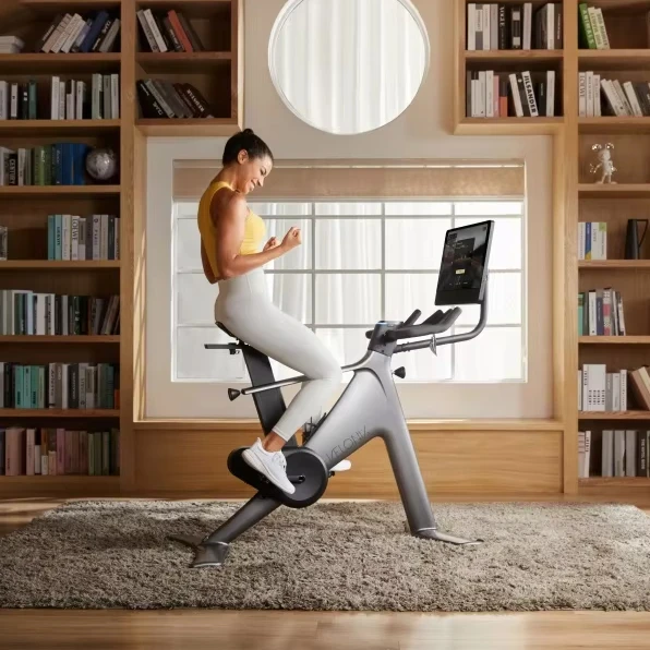 

STLF Home and Gym Indoor Cycling Spin Bike Trainer Steel and Stainless Steel Stationary Exercise Trainer