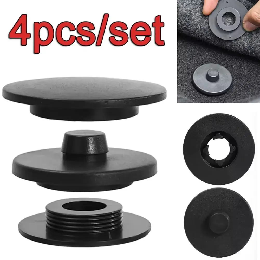 8Sets 4Pcs/Set Car Interior Accessories Floor Mat Fixing Clip Double Layer Universal Arpet Fixing Buckle Anti-Skid 41mm