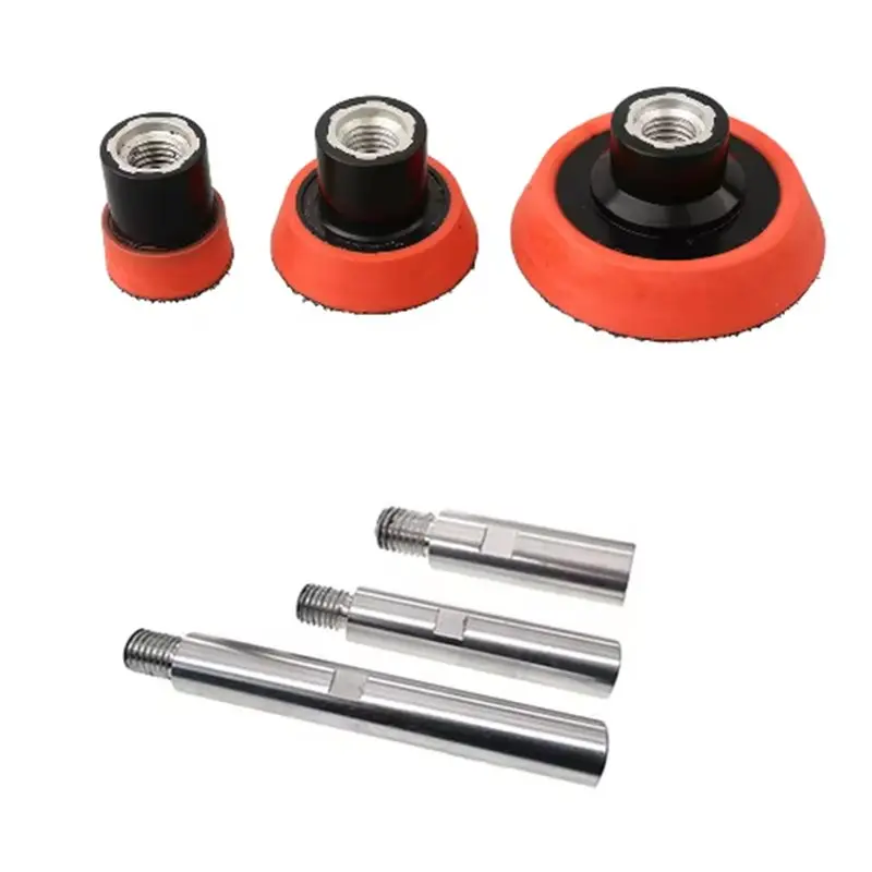 ABKP-Angle Grinder Extension Bar Kit M14 Spindle - 3 Sizes (75Mm, 100Mm, 140Mm) For Precise Polishing In Tight Spaces