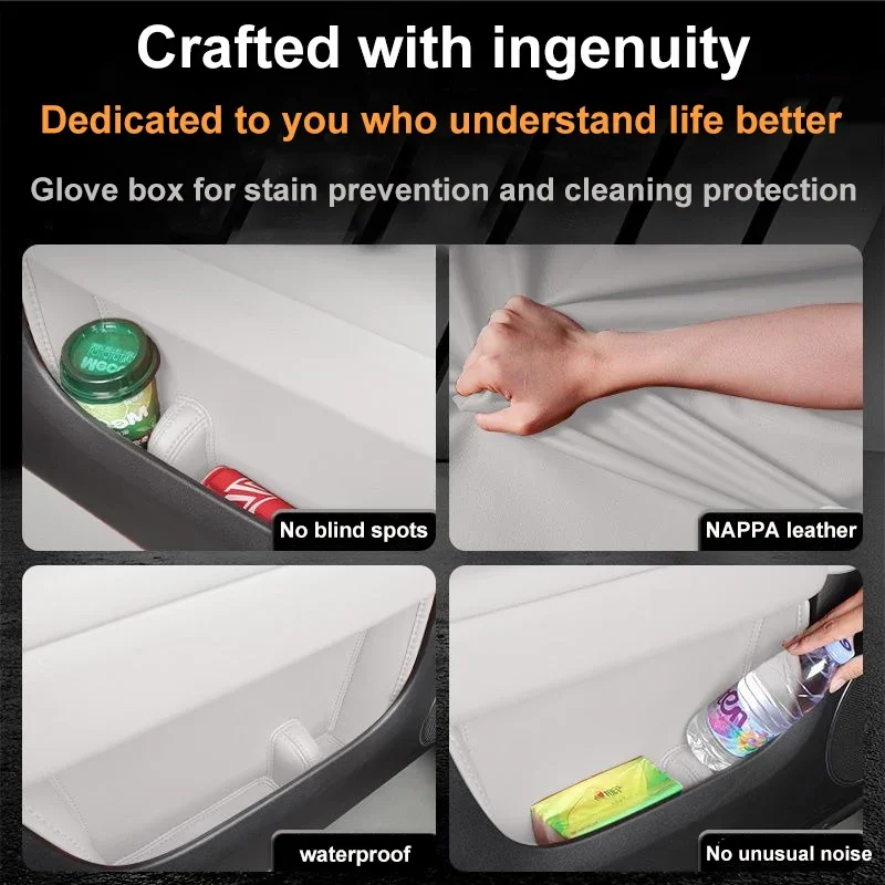 صندوق تخزين فتحة باب السيارة لـ Jaecoo J8 PHEV 2025 Chery Tiggo 9 2024 2023 غطاء تخزين داخلي تستيفها ملحقات السيارة #6